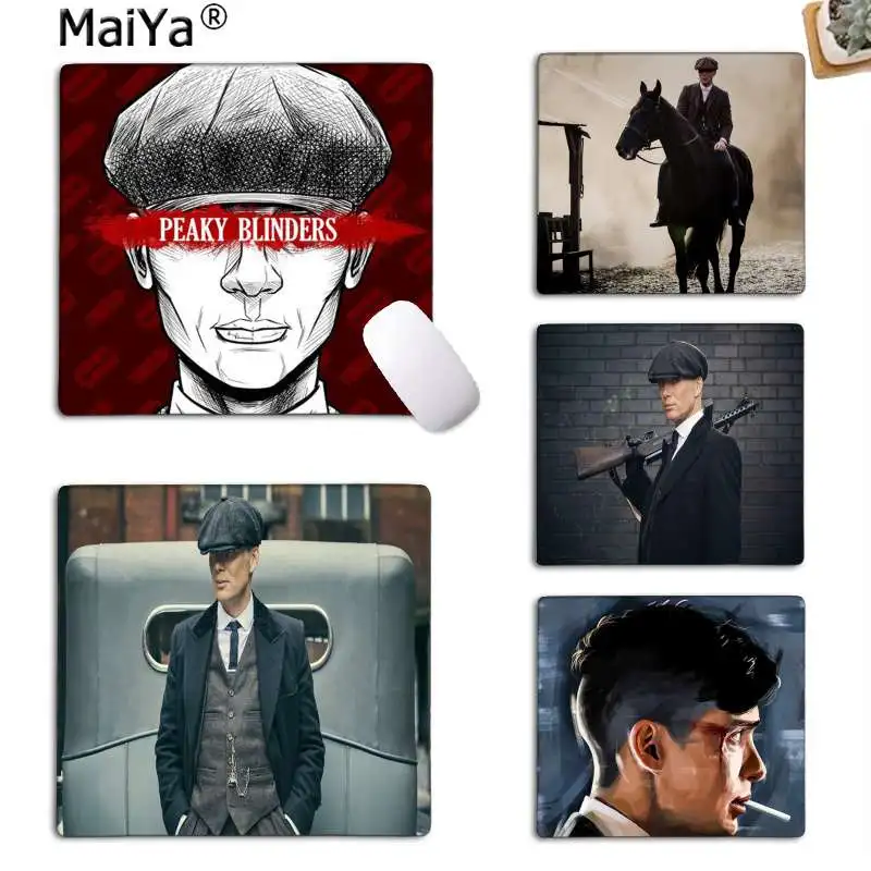 

MaiYa Tommy Shelby Peaky Blinders высокоскоростной новый коврик для мыши резиновый ПК компьютерный игровой коврик для мыши Коврик для мыши