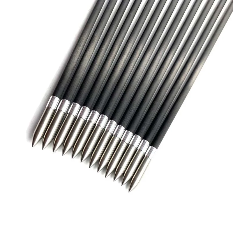 

3.2 Inside Diameter 40t High Carbon Arrow Reverse Curve Composite Competitive Exercise X10 Transition Pure Carbon Arrow Accmos