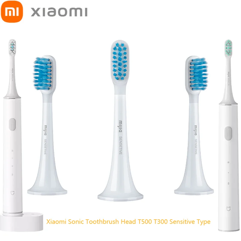Насадки для зубной щетки XIAOMI MIJIA Mi Sonic мягкие сменные насадки электрической T300 T500 3