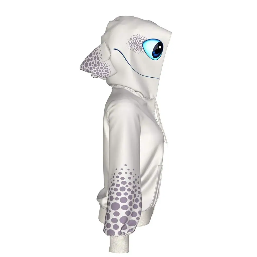 Новинка Лидер продаж детская толстовка с капюшоном и 3D-принтом Как приручить