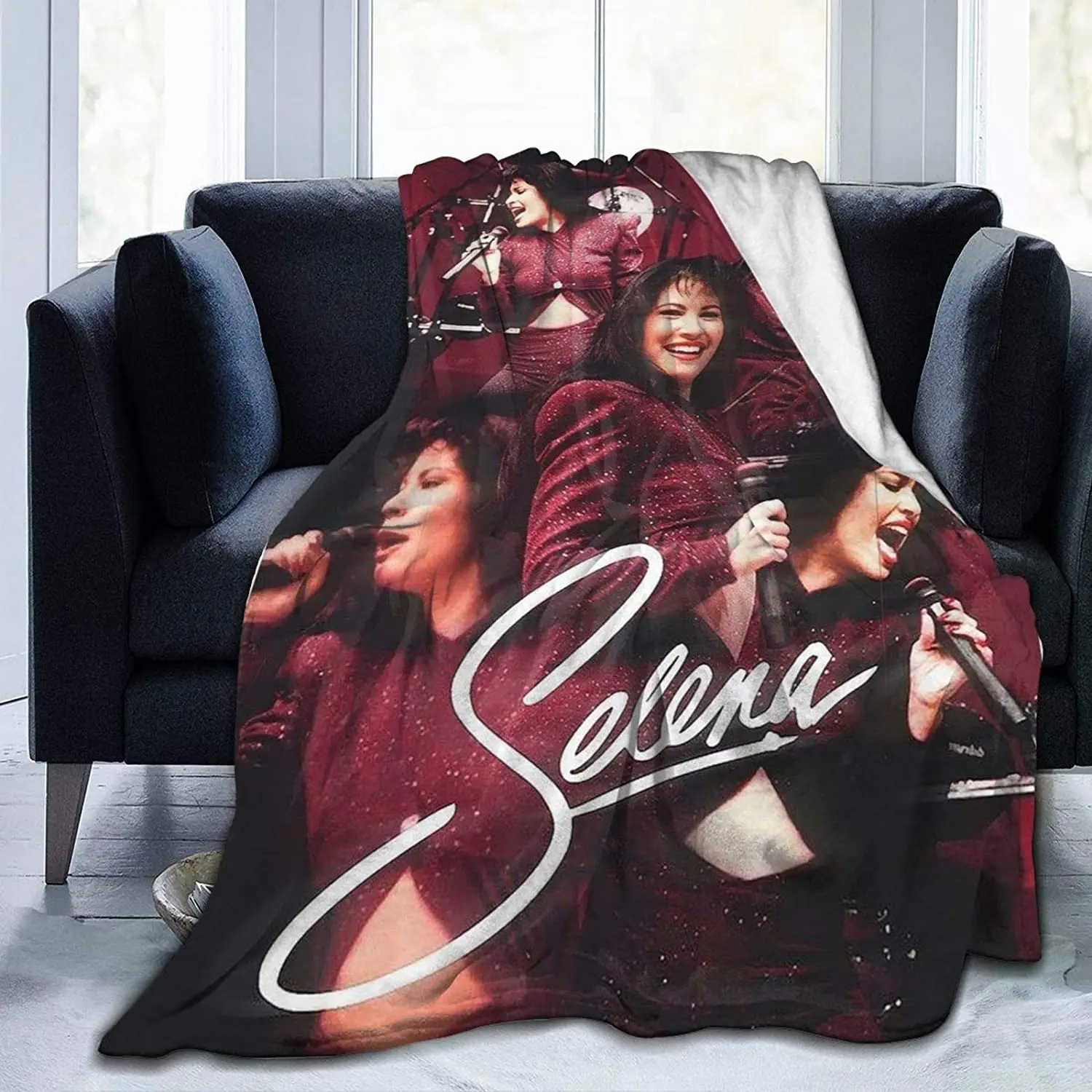 

Lightweight Luxury Throw Blanket Fannel Fleece Microfiber Plush Bed Blanket Super Soft Reserviber Blanket for Bed Couch Sofa