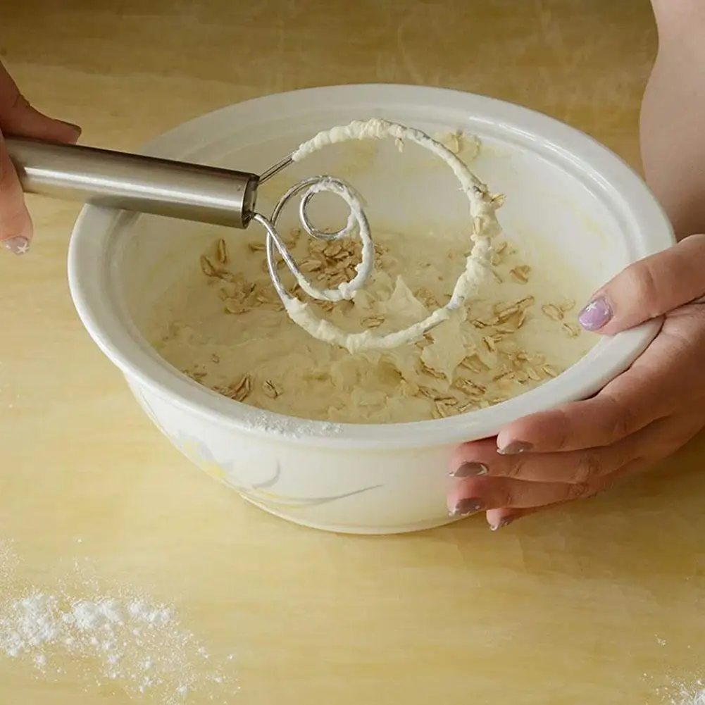 Нержавеющая сталь яйцо колотушки муки венчик для теста мешалка Ручной смеситель