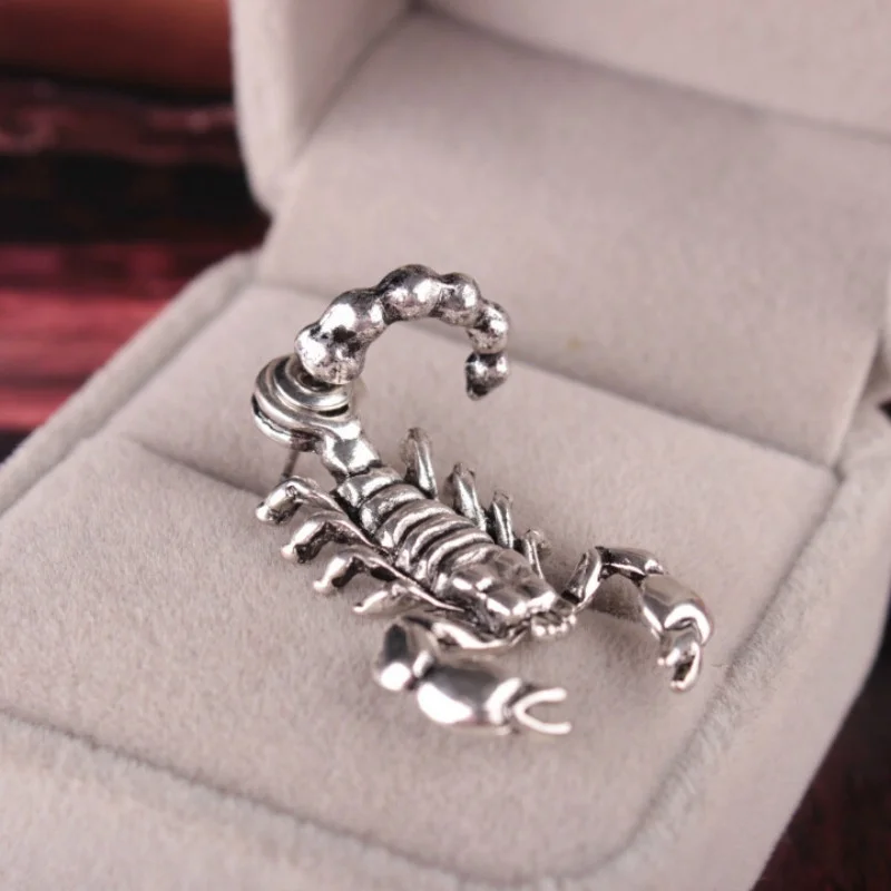 1 шт. для женщин и мужчин панк уличный индивидуальный с изображением скорпиона