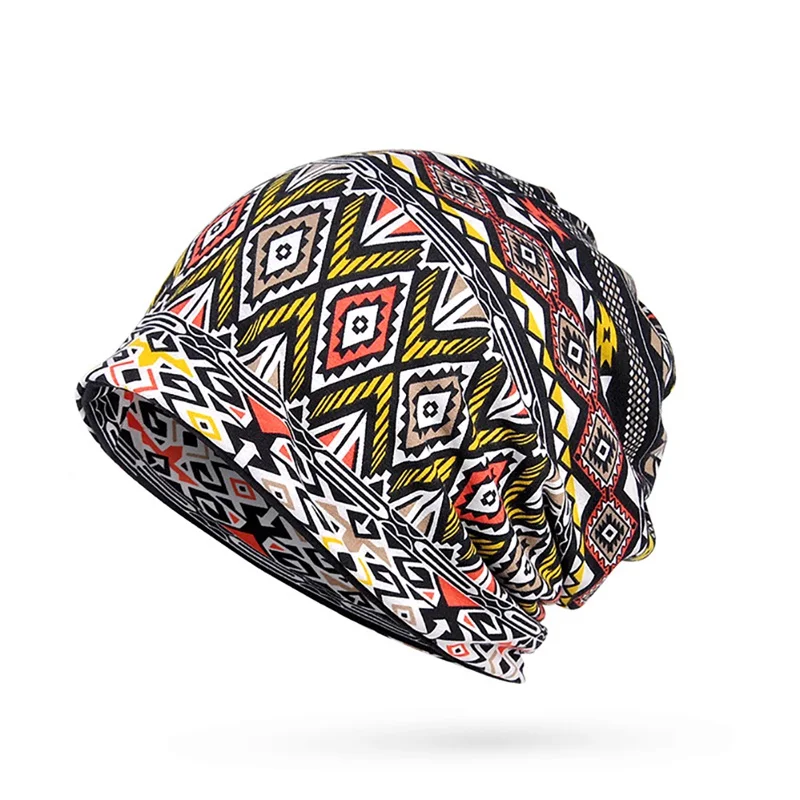 Шляпа уличная мода геометрический принт мягкий солнцезащитный козырек дышащие