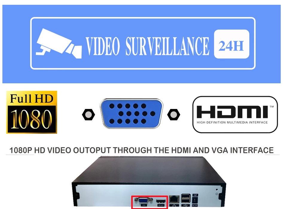 NVR 8 каналов 16 каналов видео рекордер CCTV рекордер для ONVIF Wifi камера ip Сетевая камера H.264/H.265 Поддержка приложения Xmeyes