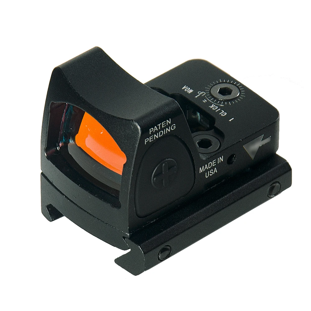 Тактический RM06 Коллиматорный прицел от светодиодный 3,25 MOA Red Dot прицел коллиматорный Глок пистолет Коллиматорный прицел Fit 20 мм Вивера охотн...
Тактический RM06 Коллиматорный прицел от светодиодный 3,25 MOA Red Dot прицел коллиматорный Глок пистолет Коллиматорный прицел Fit 20 мм Вивера охотн...