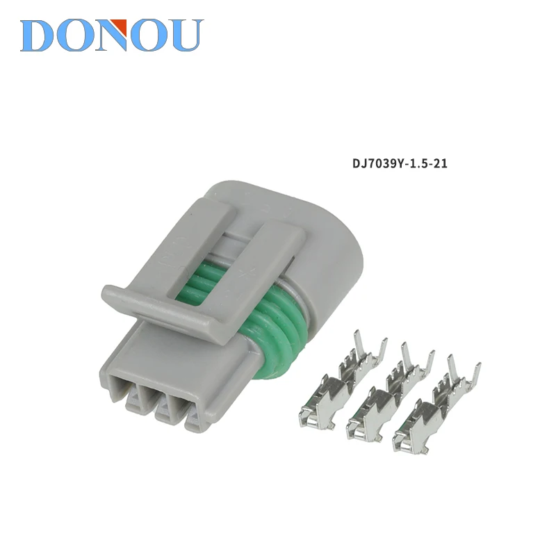 

Автомобильный водонепроницаемый соединитель, 1 комплект, соединитель жгута проводов, разъем автомобильного датчика, 3P с клеммой