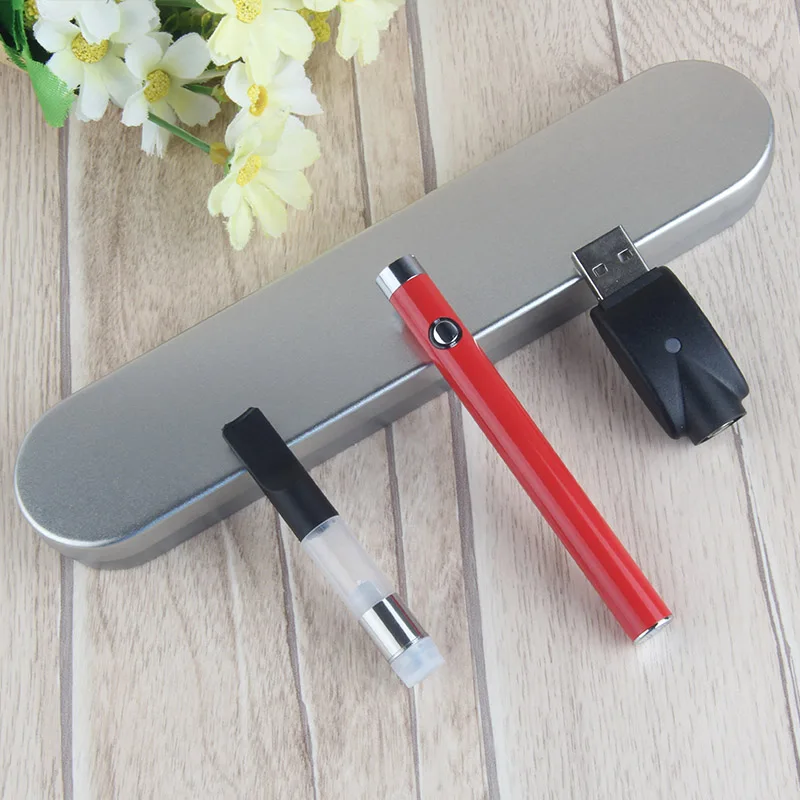 CBD перо для электронной сигареты комплект с сигаретой 510 нитка батарея Толстая