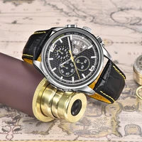 men quartz watches pagani design luxury brands fashion timed movement military watches leather quartz watches relogio masculino