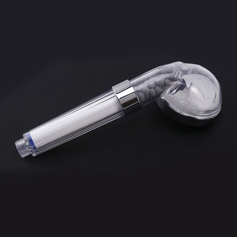 

1 Set Negative Ions Bathroom Handheld Shower Water Saving Head Set with 3 Filters High Pressure Portable Shower Head Hand Shower
