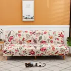 Универсальный чехол для дивана без подлокотников, эластичный дешевый чехол для дивана, защитное покрытие для сиденья, защита от кошек, для гостиной
