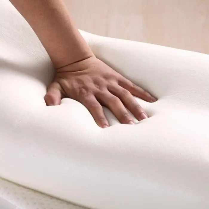 Эргономичная подушка из пены с эффектом памяти базовая для кровати сбоку спины