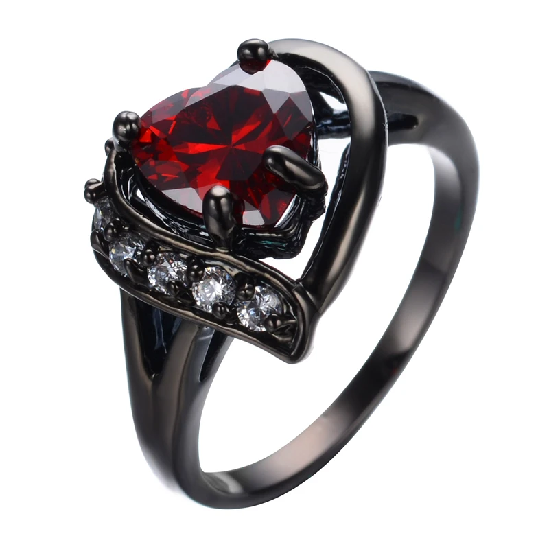 кольцо «ruby gothic ring. красивые украшения из черного золота чана. украшения из черного золота. черное золото кольцо. украшения из черного золота фото.