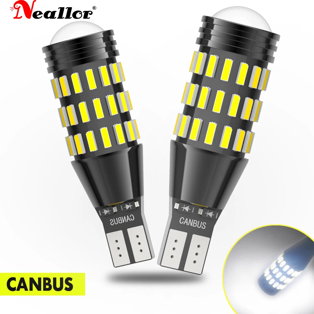 

2 шт. T15 W16W светодиодный ная лампа Canbus без ошибок OBC 4014 SMD резервсветильник рь заднего хода 921 912 Автомобильная Лампа ксенон 6000K белый дропшиппи...