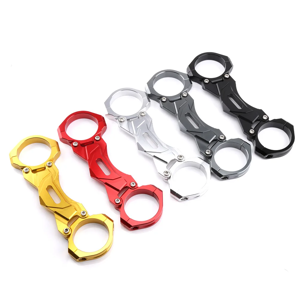 Мотоциклетные алюминиевые аксессуары Передняя вилка стабилизатор Кронштейн