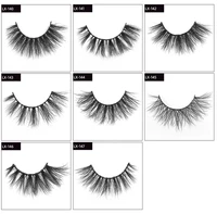 whosale best 3d lahes 25mm mink eyelash makeup artist natural fluffy wispy beauty hand made hot selling eyelashes