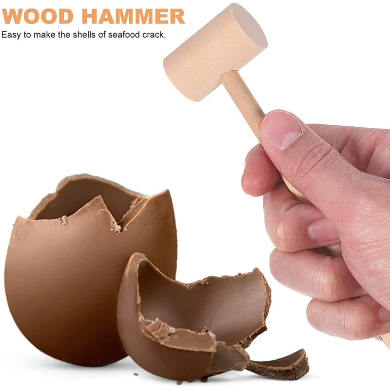 

Горячая 60 шт. молоток из цельного дерева с плоской головкой удара молоток молотки мини-молотки-коричневый, натуральная кожа, кожа, и ювелирн...