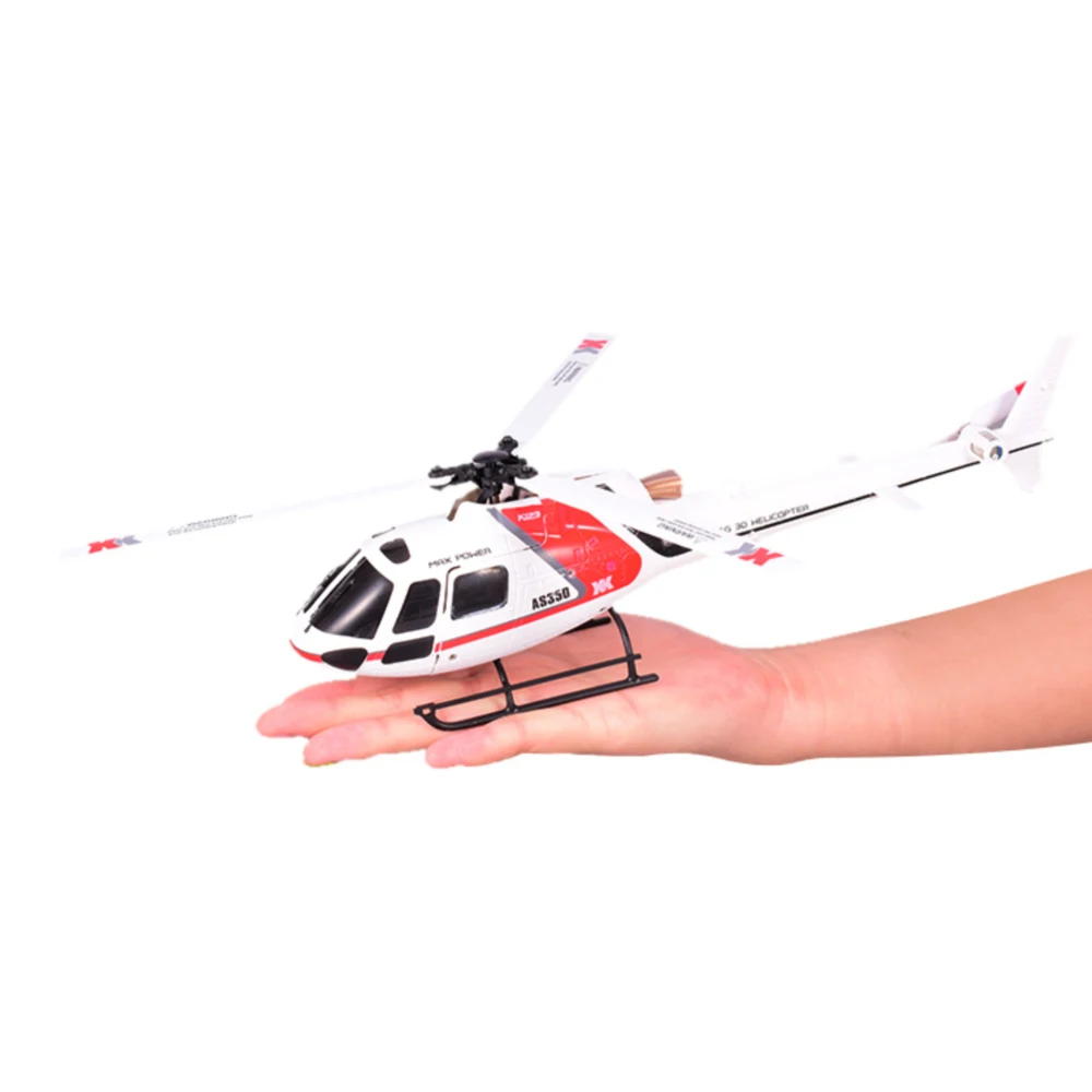 Wltoys XK AS350 K123 6CH 3D 6G система дистанционного управления бесщеточный вертолет BNF без