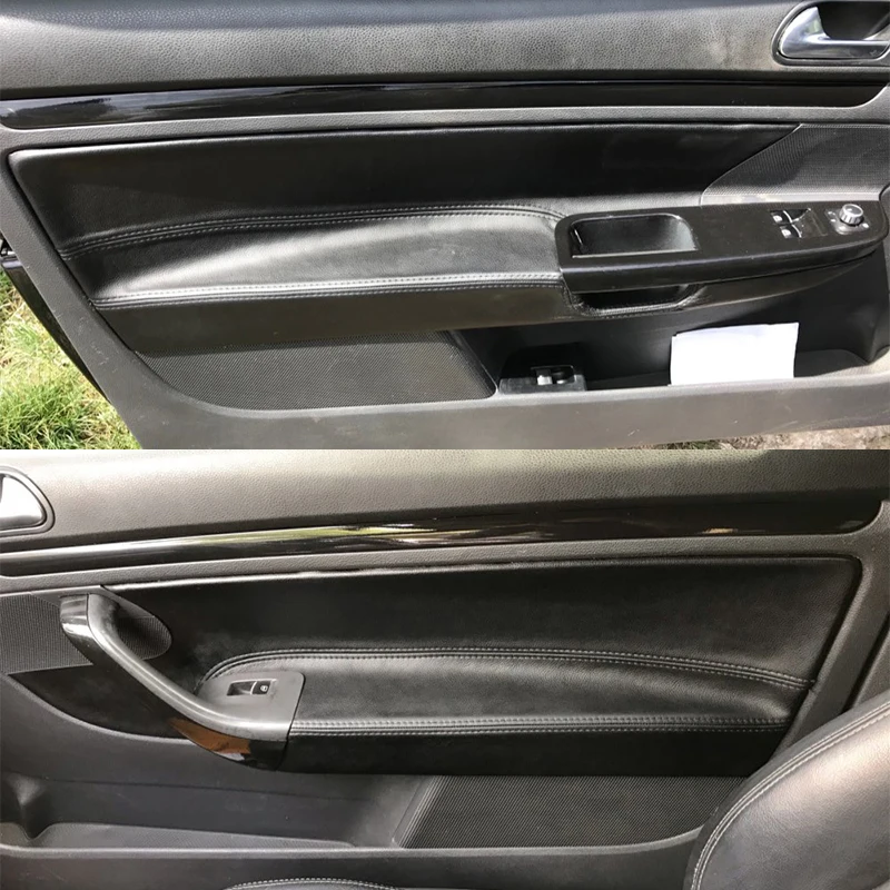 Только LHD 3 двери автомобиля микрофибра кожаная дверь подлокотник панель