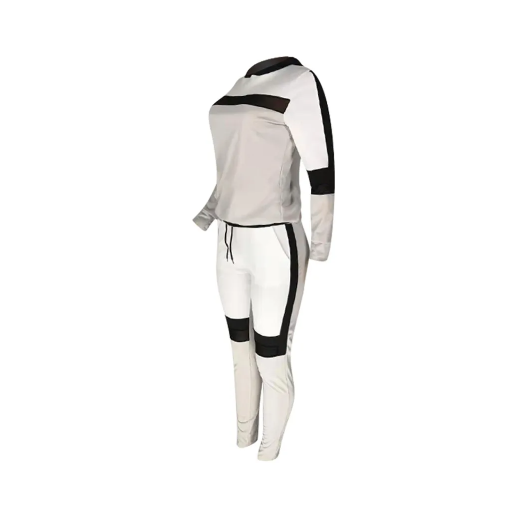 Женский спортивный костюм женская спортивная одежда модная Повседневная