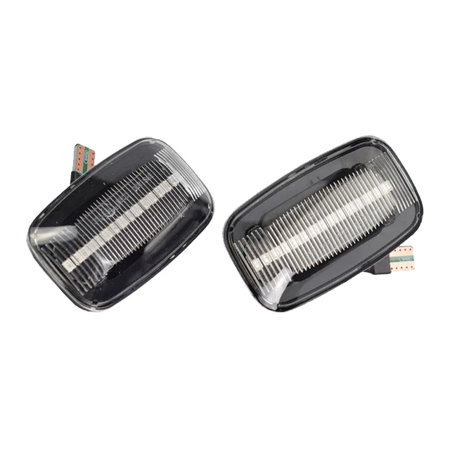 2Pcs Car Dynamic LED Side Marker Light Turn Signal for Toyota Land Cruiser 70 80 100 Series | Автомобили и мотоциклы