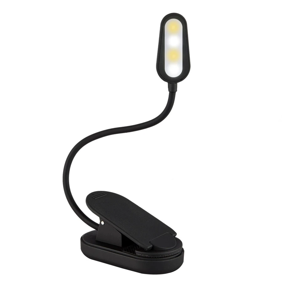 Светодиодный светильник для электронной книги, гибкий, удобный для глаз, двойной, CCT, 1200 мА/ч, USB Перезаряжаемый, книжный светильник, светильн... от AliExpress WW