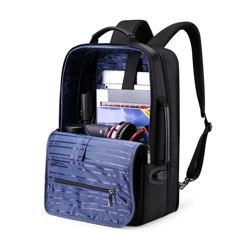 Мужской рюкзак для ноутбука диагональю 15 6 дюйма водонепроницаемый деловой с