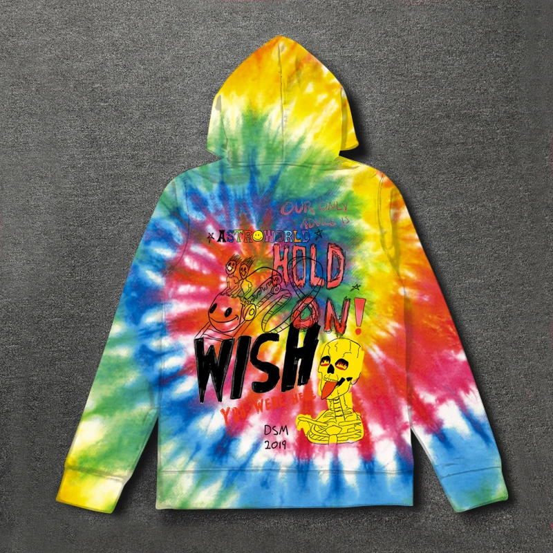 Толстовка с изображением Трэвиса Скотта ASTROWORLD персонализированная
