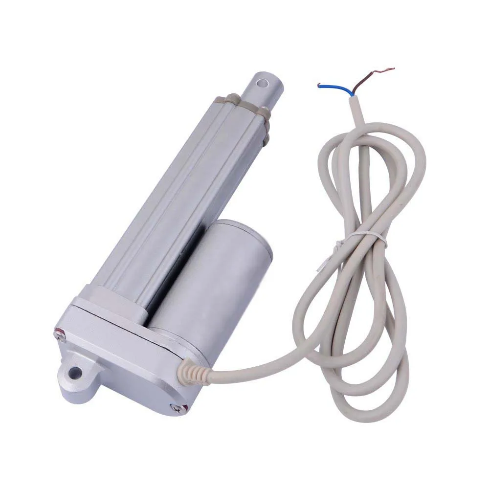 

12V DC 25mm-100mm Stroke 1200N/120KG Max Load High Speed Linear Actuator For Access Control System or Nursing Bed
