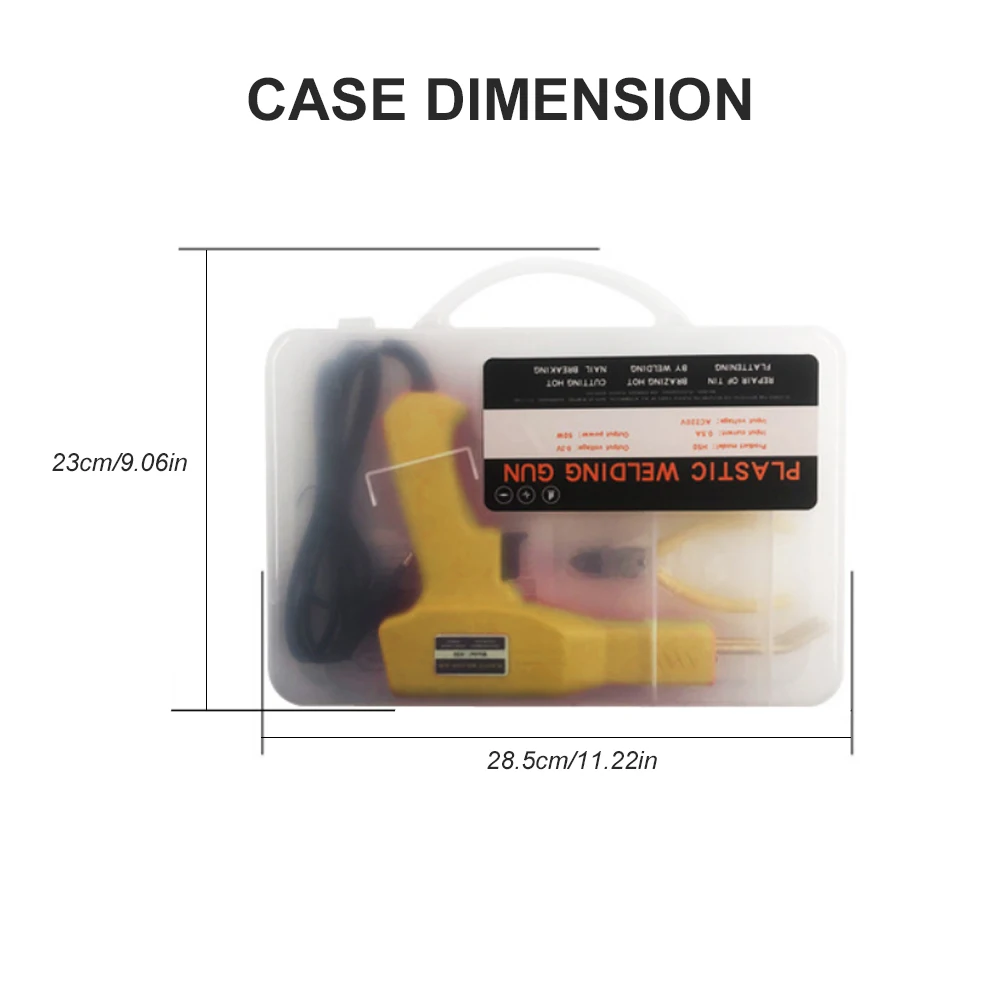 

50W Hot Stapler Plastic Welding Machine Car Bumper Repair Kit Welding Torch Automobile Repairing Machine Welder Gun Power Tool