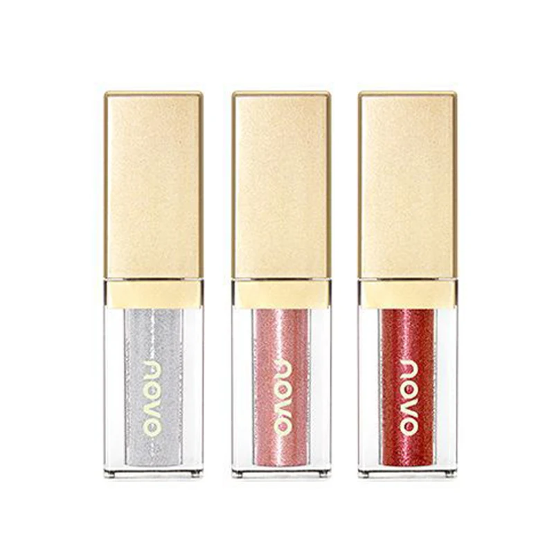 Новые цветные алмазные жидкие тени для век сверкающие водные подходят студентов