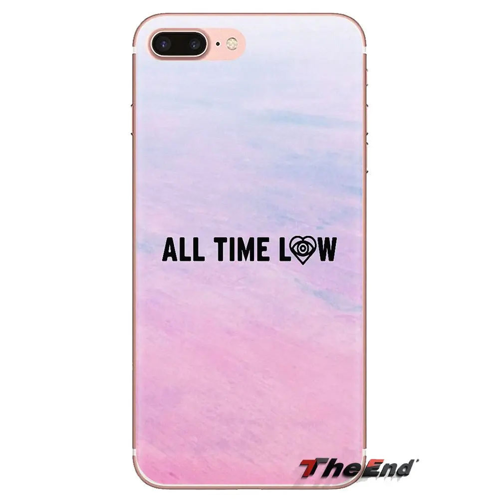 Все время низкая поп-панк-полоса чехол для телефона сумка iPhone XS Max XR X 4 4s 5 5S 5C SE 6 6S 7 8