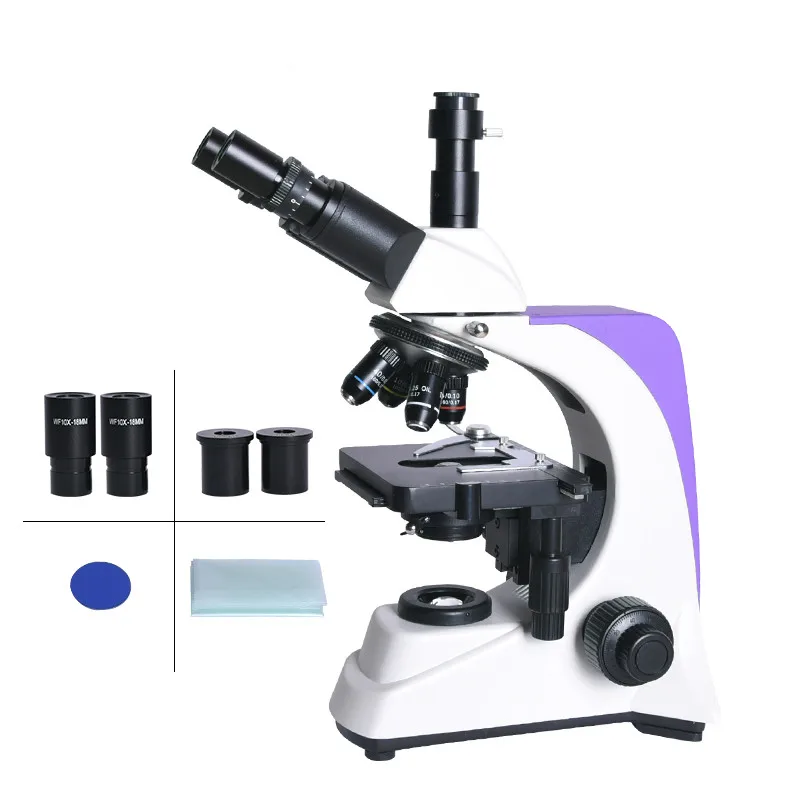 

1000x 2500X Professional Biological Lab HD Microscope Trinocular Binocular digital camera lcd eyepiece electronic USB HDMI VGA
