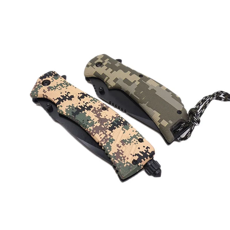 Складной карманный нож тактический для выживания кемпинга охоты 3Cr13 лезвие ручка