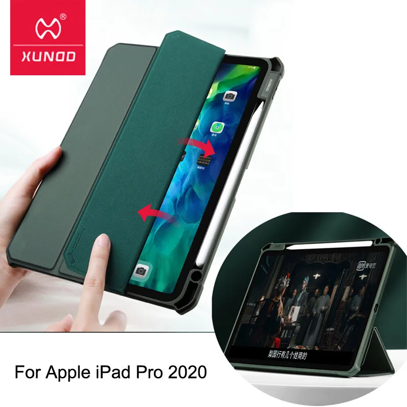 

Чехол для Apple iPad Pro 11, 2020 дюйма, 12,9 дюйма, противоударный чехол XUNDD с полной защитой, умный флип-чехол для сна, чехол для планшета, держатель для ...