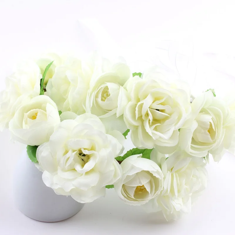 1 шт. головной венок искусственный цветок волос свадебный аксессуар декоративные