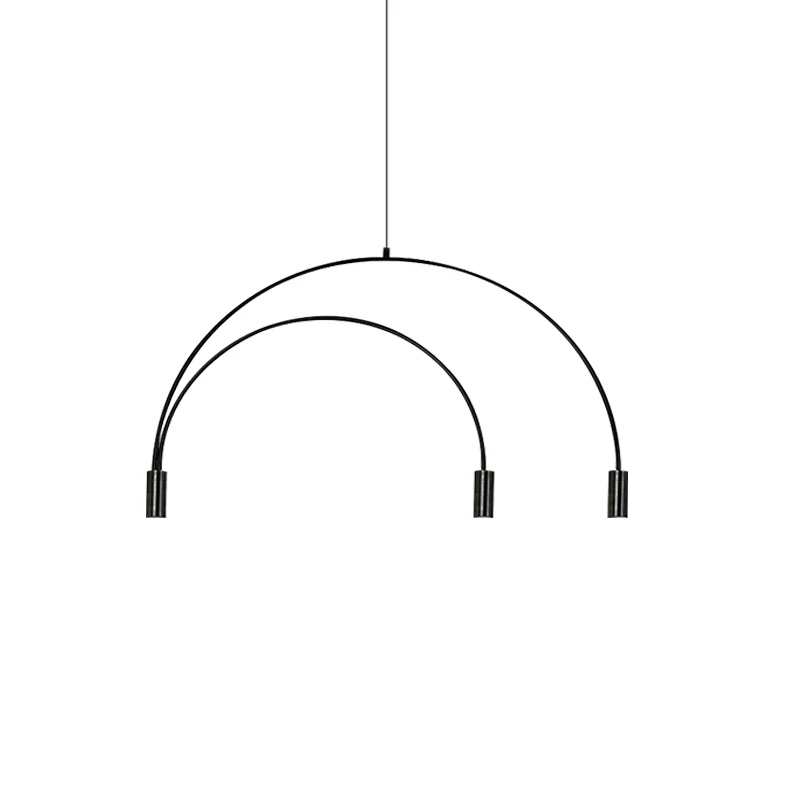 Современные светодиодные подвесные светильники в скандинавском стиле кухонные