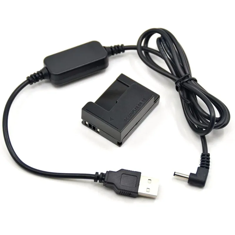 Внешний аккумулятор 5 В USB-Кабель-адаптер + соединитель DR-50 постоянного тока