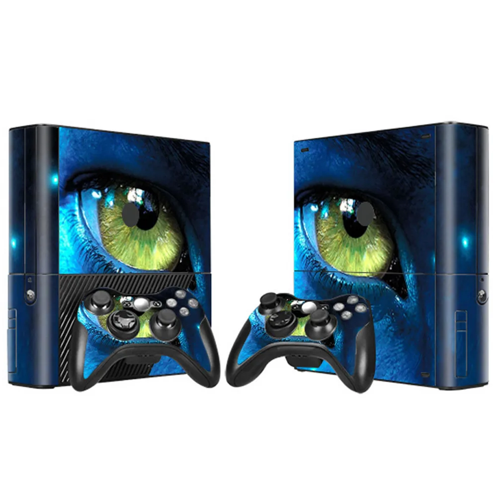 Для Microsoft XBOX 360 E популярная игра наклейка крышка виниловая консоль и 2 игровых