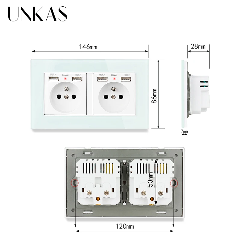 UNKAS зеленый розовый закаленное с украшением в виде кристаллов Стекло Панель 2