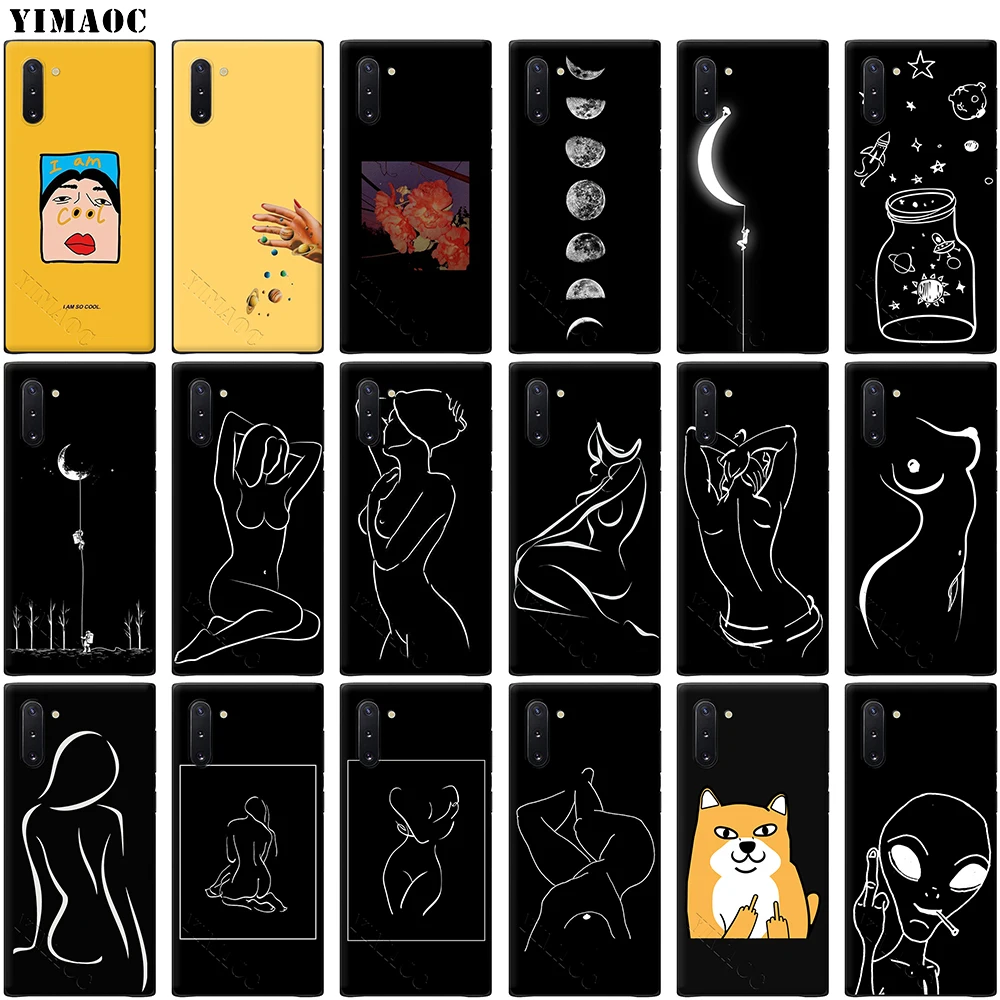 Чехлы для телефонов Samsung Note 10 мягкий силиконовый чехол Galaxy Note10 A-1 Coque Funda Роскошный