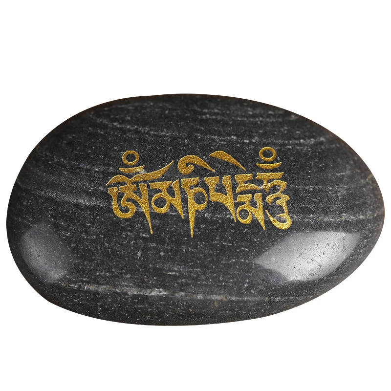 5 звёзд Золотая резьба шесть слов мантра Писание полировка натуральных камней