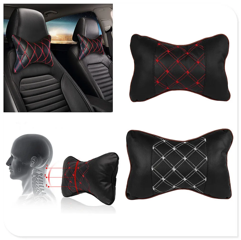 Автомобильная подушка подголовник для сиденья шеи Peugeot 206 307 406 407 207 208 308 508 2008 3008