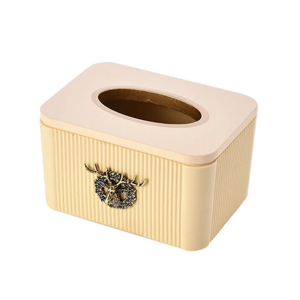 

Creative Nordic Tissue Box Durable High Grade Modern Luxury Simple Multifunction High Quality Plastic Napkin Storage Box