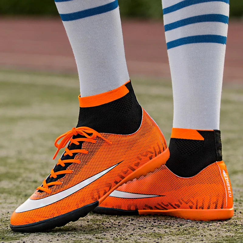 

Профессиональная футбольная обувь, мужские кроссовки, футбольные бутсы, детские футбольные бутсы, футбольные бутсы с шипами TF, спортивная о...