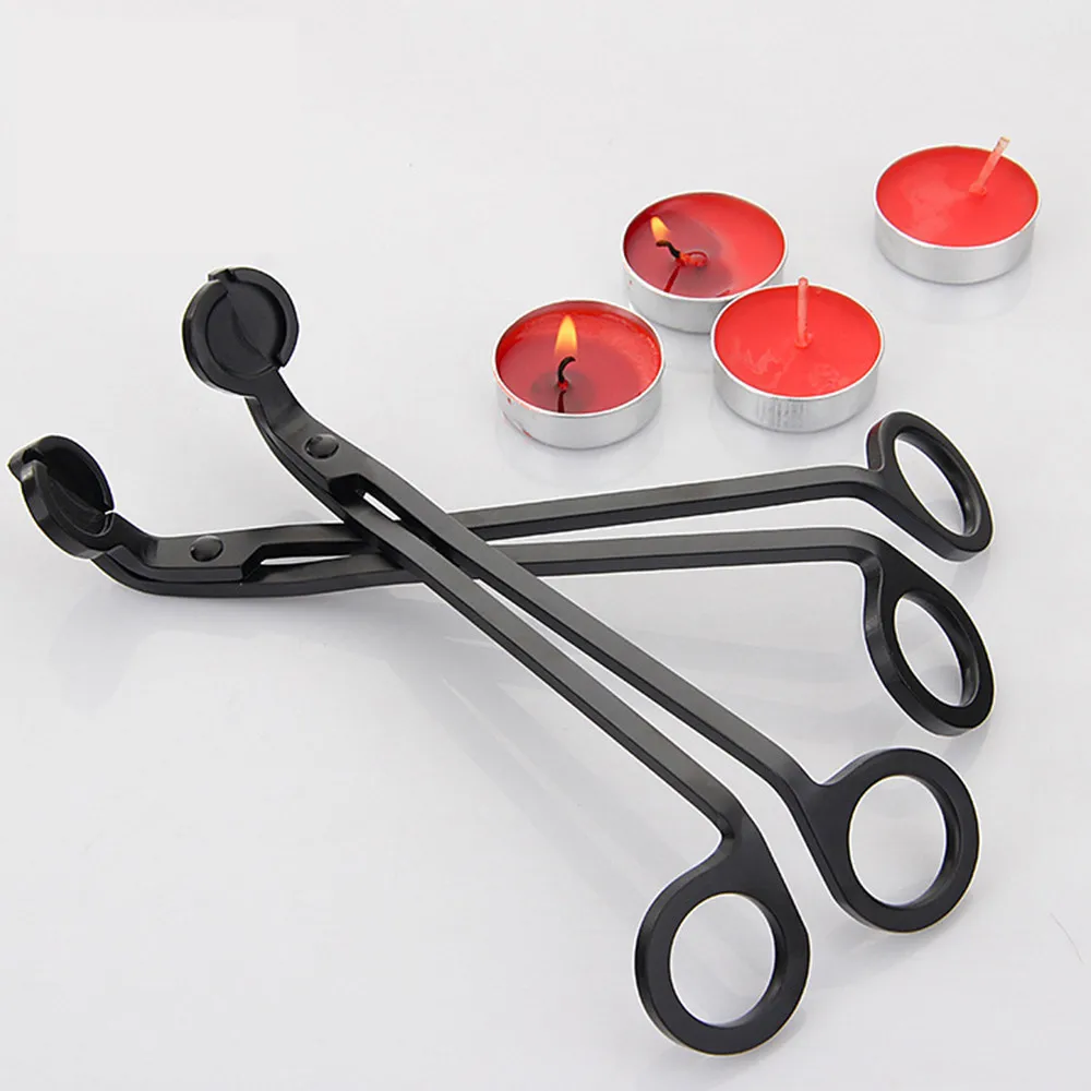 

Candle Stainless Steel Wick Oil Lamp Trimmer Scissors Cutter Snuffers Tool Hook Trim Wicks Lengthen The Life Of Candle Tool #YJ