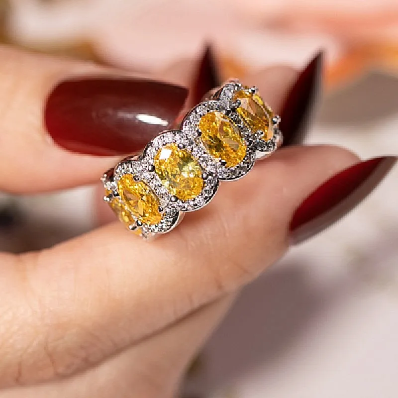 Женское кольцо из серебра 925 пробы с искусственным бриллиантом|Кольца| |