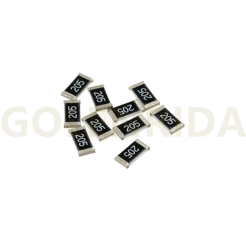

100pcs 2010 5% 3/4W SMD Chip Resistor resistors 0R - 10M 0 10 100 220 470 ohm 0R 10R 100R 220R 470R 1K 2.2K 4.7K 10K 100K 1M 10M
