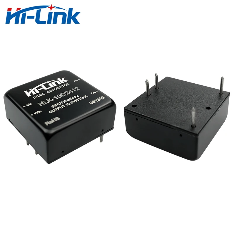 Бесплатная доставка 5 шт./лот HLK-10D2412 HiLink 10 Вт 12 В постоянного тока источник