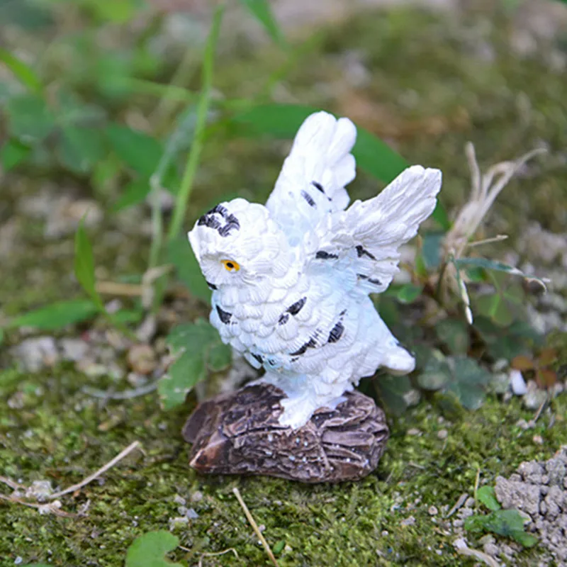 

Миниатюрная статуэтка сова из полимера XFFox